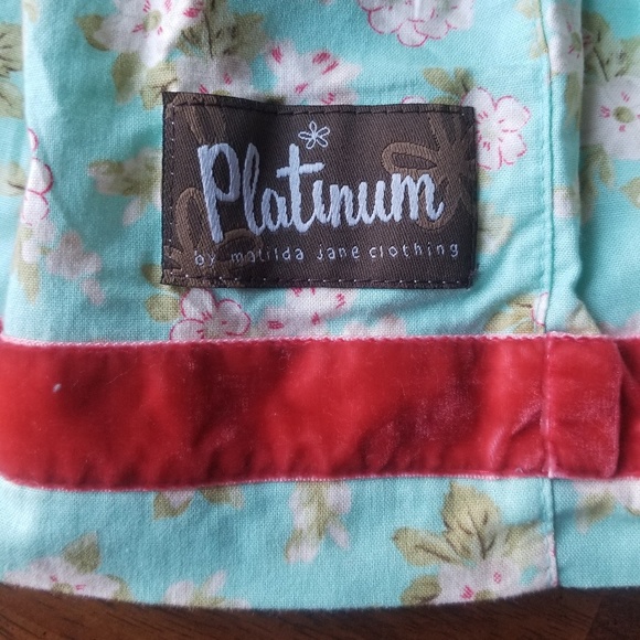 RARE Platinum Matilda Jane Twirl Tank Dress sz 2 - Picture 4 of 5